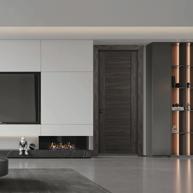 Portas WPC luxuosas para quarto